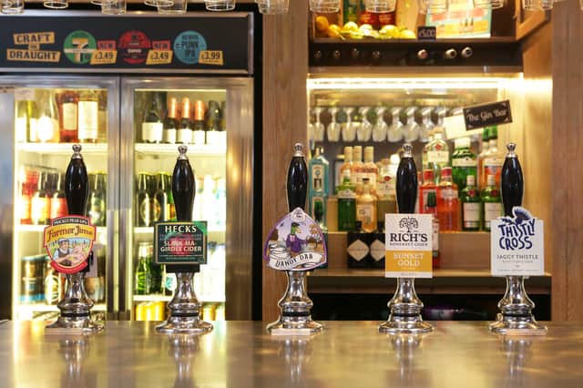 Up to 15 craft ciders will be available at local pubs