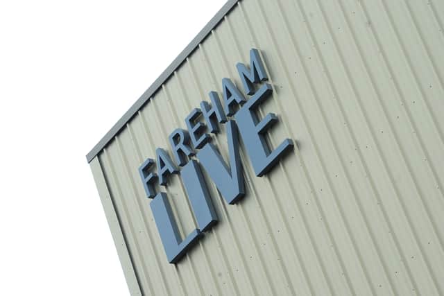 The hygiene rating for Fareham Live has been pubslished - this is what it says.