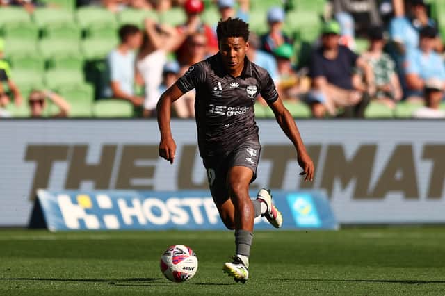 Luke Brooke-Smith in action for Wellington Phoenix