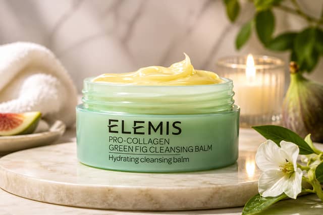 ELEMIS Pro-Collagen Cleansing Balm melts away makeup while leaving skin feeling soft, nourished and refreshed.