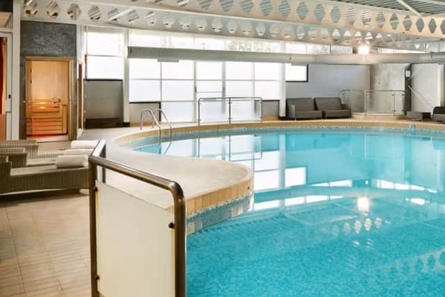 The pool at the Langstone Quays hotel on Hayling Island