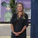 Pictured: Roo Abrook in front of her street art in Fratton. 


Picture: Habibur Rahman