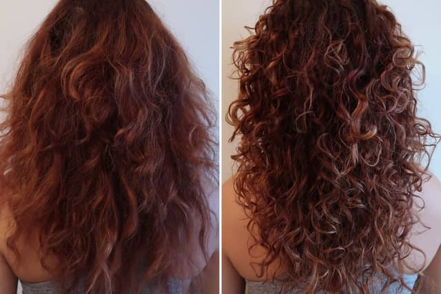 Originally created for Audrey Hepburn, Philip Kingsley's Elasticizer has become an iconic treatment for dry, damaged and frizzy hair. Photo posed by model.