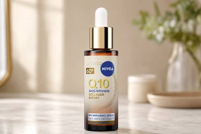 Nivea’s Q10 Collagen Expert serum is formulated for mature skin aged 60 and above