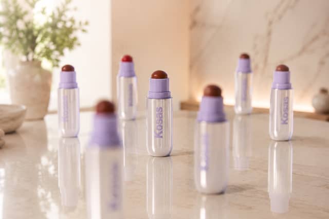 The Kosas Impressionist Multistick collection is available in seven wearable shades, with each creamy stick designed to add a fresh pop of colour to both cheeks and lips.