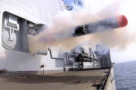 Royal Navy torpedoes will continue to be maintained in Portsmouth after a multi-million contract was extended, securing hundreds of jobs. Pictured: A Stingray Training Variant Torpedo is fired from Type 23 frigate HMS Westminster during an exercise.