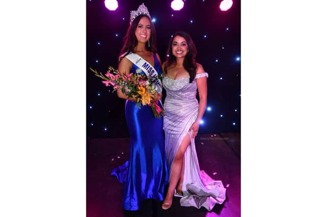 Winner Miss Hampshire 2026 Rhiannon Howe & Director, Aryana Neo
