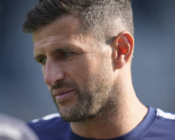 Pompey boss John Mousinho. Pic: Stephen Flynn/ProSportsImages