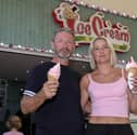 Ice Cream Emporium, South Parade Pier is losing trade due to ongoing works of Southsea Sea Defences on Thursday 30th June 2026