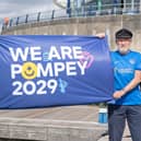 Sir Robin Knox-Johnston behind the scenes of Mission Pompey 2029 film about the Portsmouth City of Culture bid