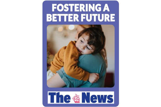 Fostering a Better Future - campaign logo for The News, Portsmouth, August 2026