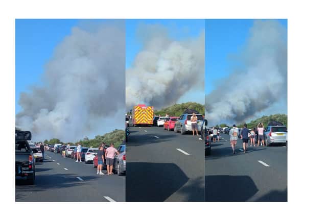 A31 fire drama 