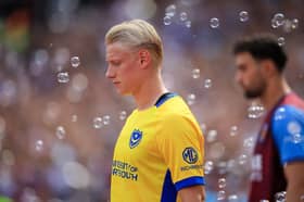 Pompey midfielder Rocco Shein