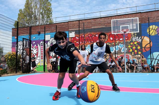 3x3 Basketball event at Alexandra Park, Portsmouth