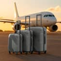  The Neo three-piece hard shell luggage set is currently £50.99 in a limited time Amazon deal.