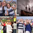 The 1999 solar eclipse in Portsmouth Pictures by Steve Spurgin and Esme Allen