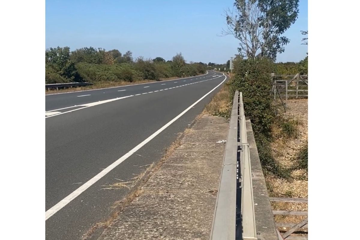 A31 eerily quiet after wildfire set to result in closure for days