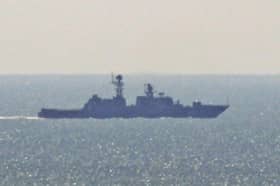 RFS Neustrashimy spotted near British waters with the Royal Navy being deployed to monitor the Russian frigate.