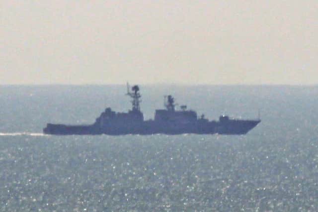 RFS Neustrashimy spotted near British waters with the Royal Navy being deployed to monitor the Russian frigate.