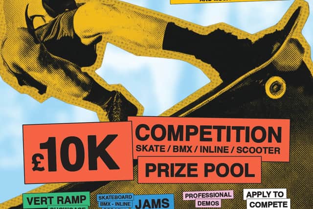 The vert ramp will see world-class extreme athletes competing.