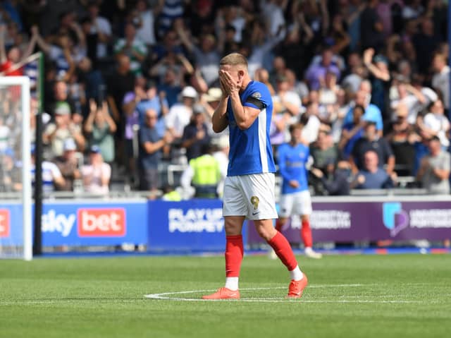 Pompey slipped to a 3-1 Championship defeat to QPR. Picture: Jeff Mood/ProSportsImages