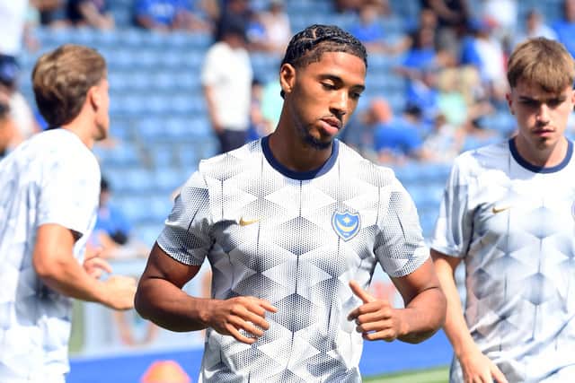 Pompey new boy Benjamin Arthur. Pic: Jeff Mood/ProSportsImages