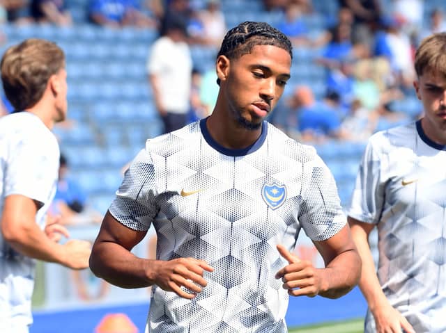 Benjy Arthur is pushing for a Pompey start at Lincoln. Picture: Jeff Mood/ProSportsImages