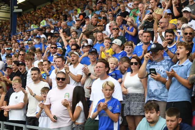 Fratton Park had an attendance of 20,479 for Pompey's Championship opener against QPR on Saturday.