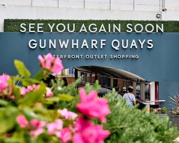 Extra discounts will be available at Gunwharf Quays this bank holiday 