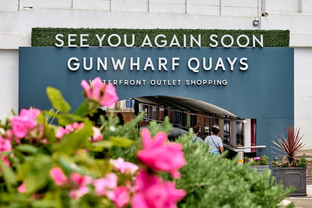 Extra discounts will be available at Gunwharf Quays this bank holiday 