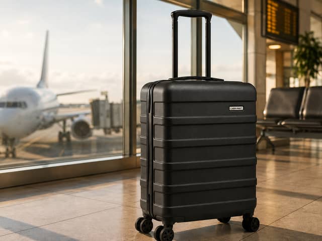 Cabin Max Anode cabin case, now reduced to £46.71 on Amazon after a reviewer’s long-haul durability test.