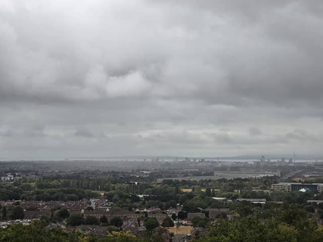 Rain is set to sweep over the city after weeks of hot weather. 

Picture: Habibur Rahman