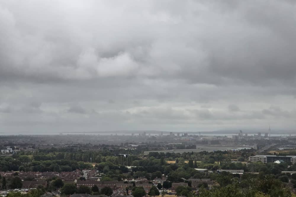 Rain is set to sweep over the city after weeks of hot weather. 

Picture: Habibur Rahman