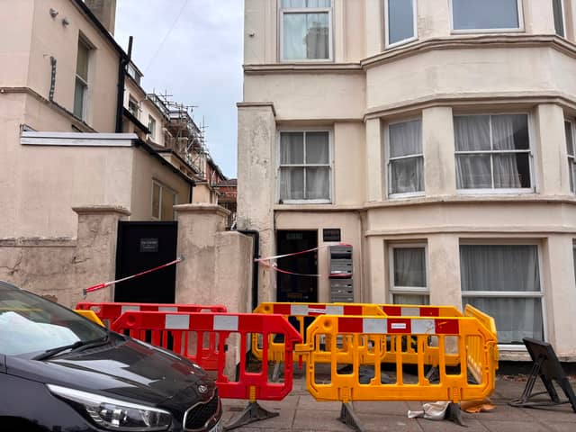 Ophir Court had to be evacuated last night 