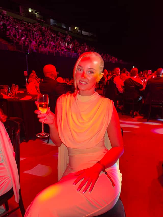 Hannah Horton-Telfer at the awards