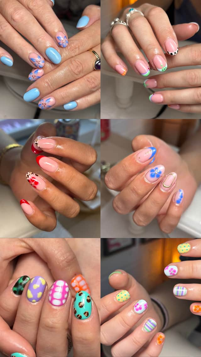 Horton's Beauty Salon was highly recommended at the awards for their gel nails