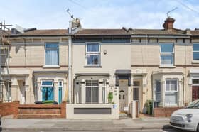The traditional Victorian terraced home has a small front forecourt and retains the character associated with this style of Portsmouth property.