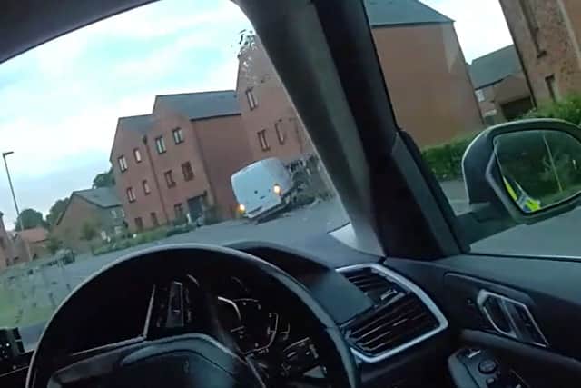 A police chase through Hampshire ended when Nathan Moroncini crashed a stolen van into a house in Linseed Way, Basingstoke.