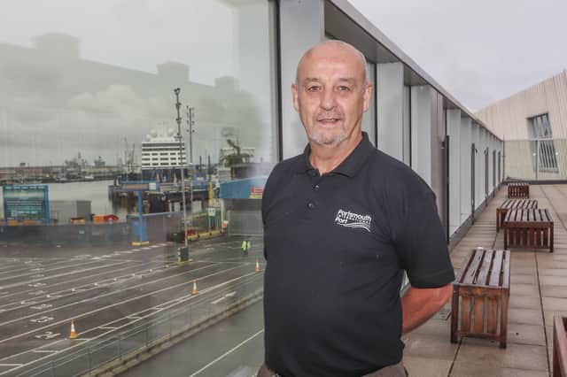 Pictured: Ian Diaper, Deputy Director of Portsmouth International Port