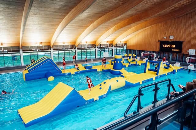 The AquaDash course
