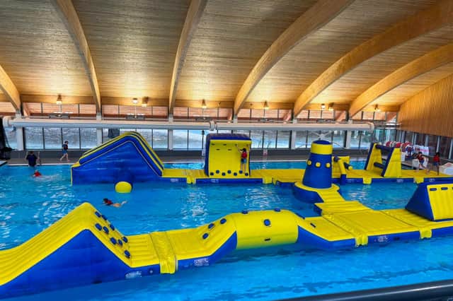The AquaDash course at the Mountbatten Centre