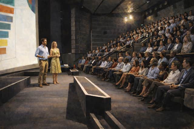 New auditorium at Royal Marines Experience