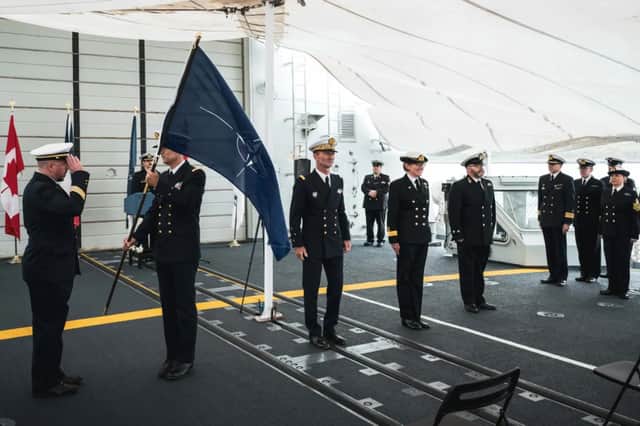 The Royal Navy has been in charge of Nato's Standing Maritime Group 1 for four months.