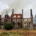 The derelict care home was destroyed in the fire.
