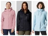 These women's waterproof jackets offer options for everything from everyday autumn showers to colder  days.