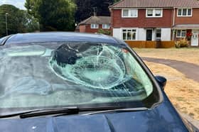 Two boys have been arrested following a criminal damage spree in Gosport. Several cars have had their windows and windscreens smashed, with one report of two males trying to enter a house with a weapon.
