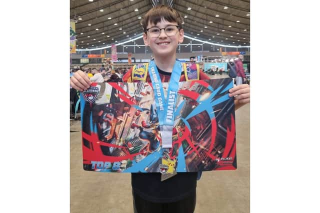 Declan Peers at a Pokémon tournament ahead of the World Championships in San Francisco.