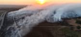 The A31 fire in the New Forest 