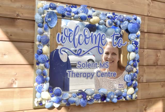 Ruth Jansen Brujo, centre manager at Solent MS Therapy Centre.