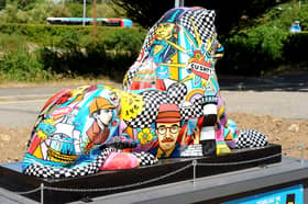 Pride of place - Daisy Barker's Cushty is currently the people's favoutite on the Pride of Portsmouth Lion trail